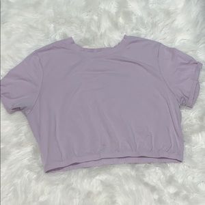 Lavender crop top!